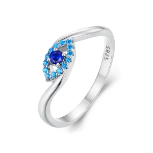 (image for) Pandora Style Guardian Demon Eye Ring - SCR947