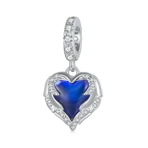 (image for) Pandora Style Guardian Heart Dangle - BSC900