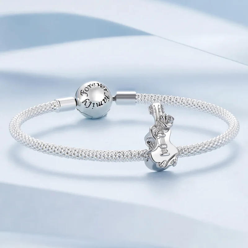 (image for) Pandora Style Guitar Charm - BSC813 - View 5
