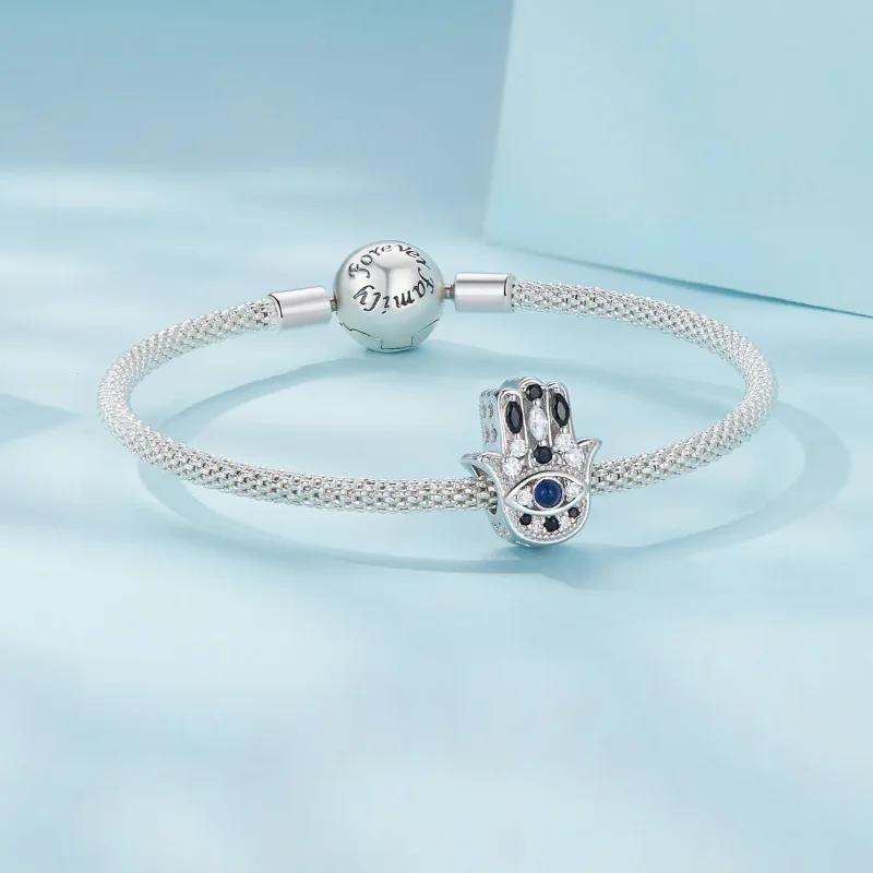 (image for) Pandora Style Hand of Fatima Charm - SCC2522 - View 5