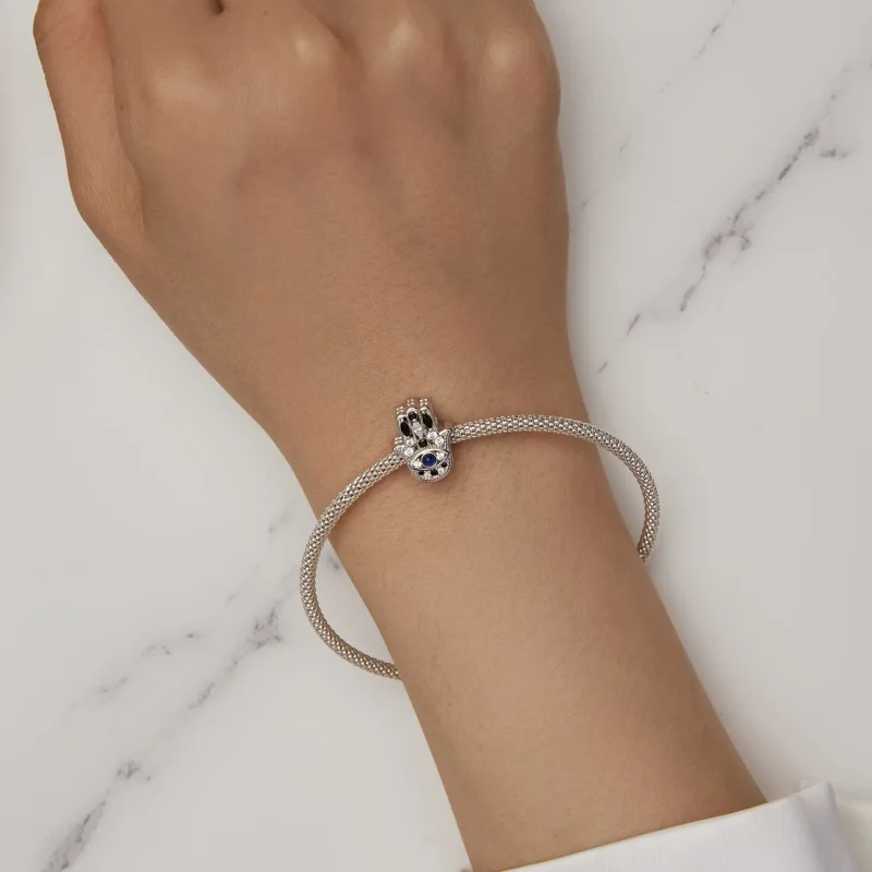 (image for) Pandora Style Hand of Fatima Charm - SCC2522 - View 6