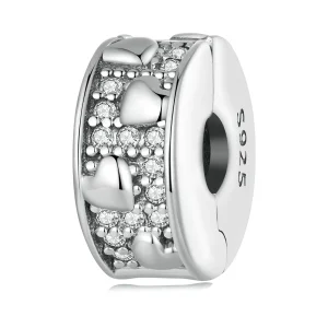 (image for) Pandora Style Heart Clip - SCC2492