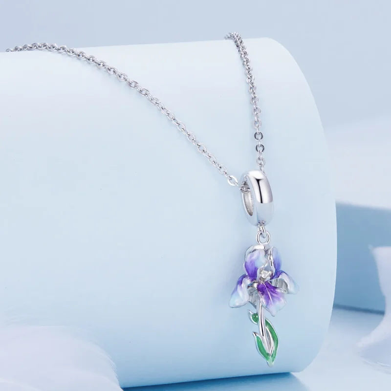 (image for) Pandora Style Iris Dangle - BSC815 - View 2