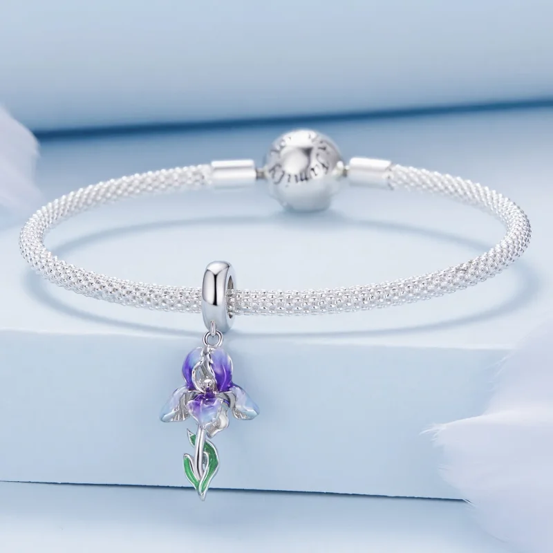 (image for) Pandora Style Iris Dangle - BSC815 - View 3