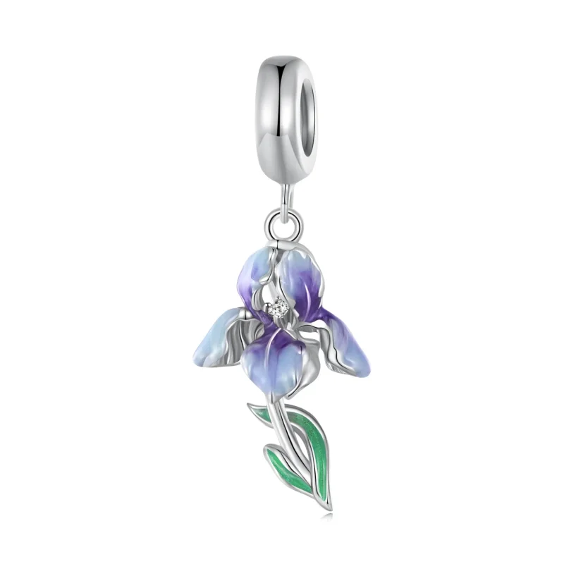 (image for) Pandora Style Iris Dangle - BSC815 - View 6