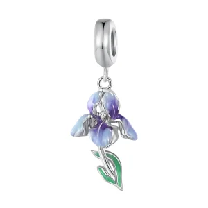 (image for) Pandora Style Iris Dangle - BSC815
