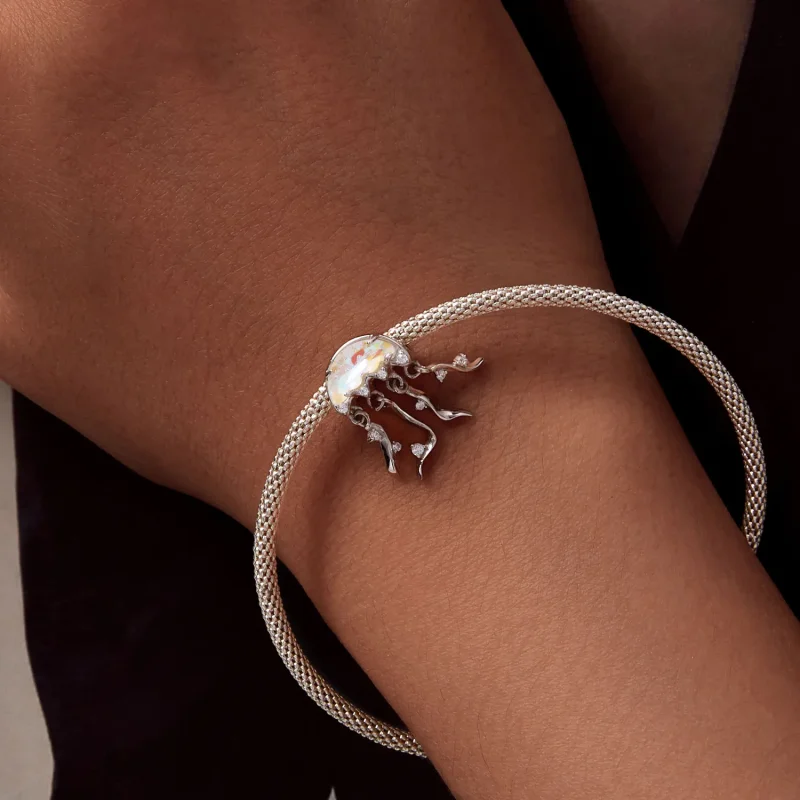 (image for) Pandora Style Jellyfish Charm - BSC915 - View 6