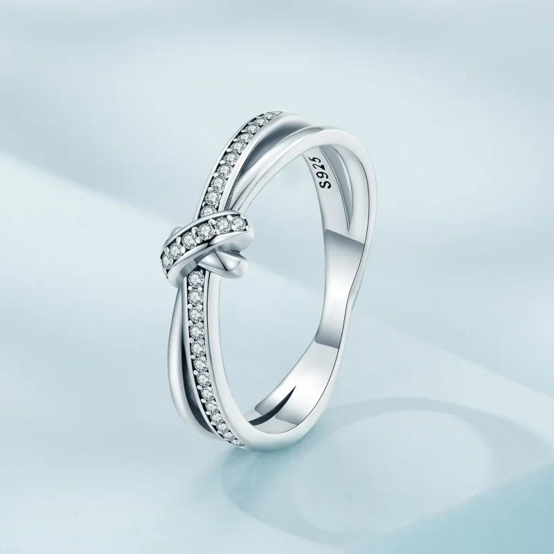 (image for) Pandora Style Knot Ring - SCR896 - View 2
