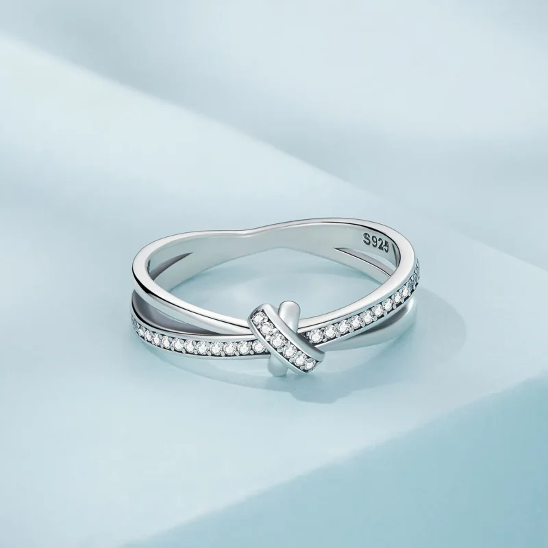 (image for) Pandora Style Knot Ring - SCR896 - View 3