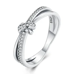 (image for) Pandora Style Knot Ring - SCR896