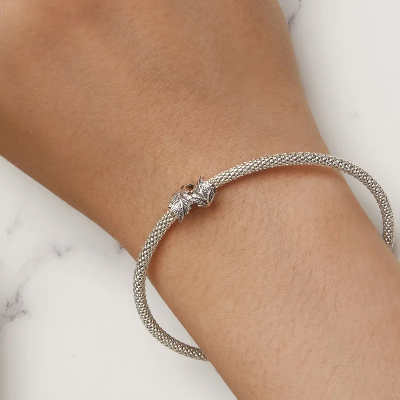 (image for) Pandora Style Leaf Charm - SCC2575 - View 7