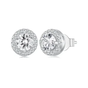 Pandora Style Light Luxury Stud Earrings - BSE893 (image for) Pandora Style Light Luxury Stud Earrings - BSE893