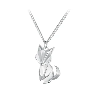 Pandora Style Little Fox Necklace - BSN319 (image for) Pandora Style Little Fox Necklace - BSN319