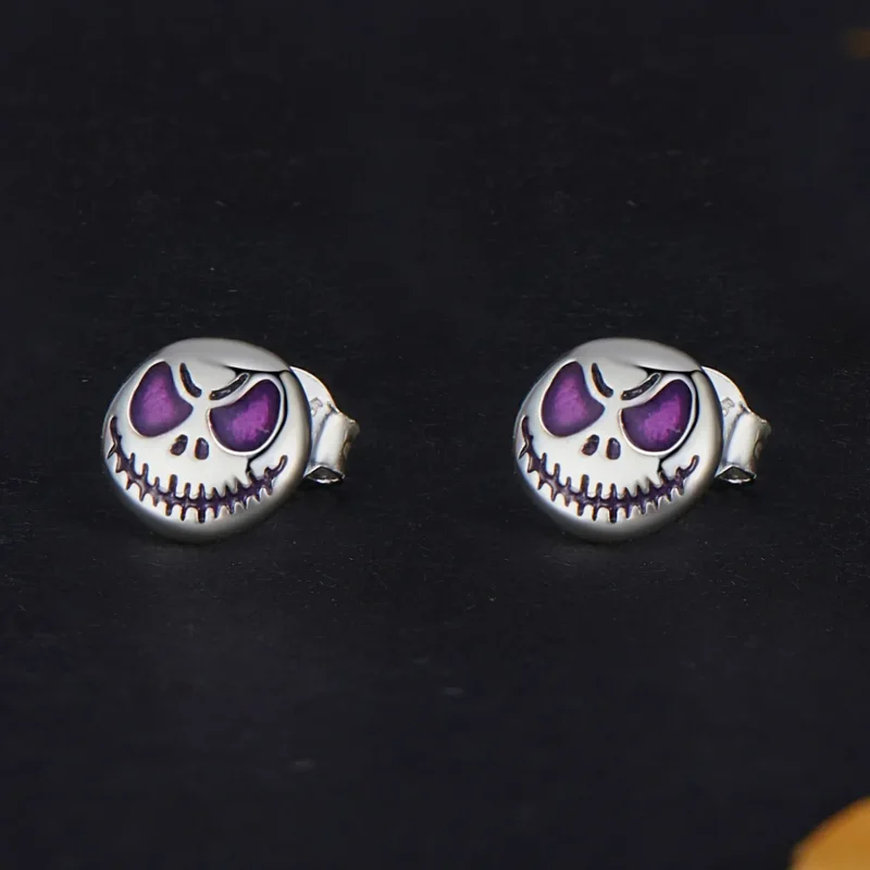 (image for) Pandora Style Luminous Personalized Studs Earrings - SCE1639 - View 2