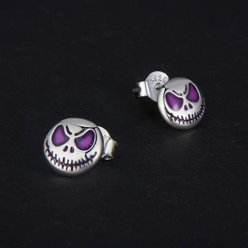 (image for) Pandora Style Luminous Personalized Studs Earrings - SCE1639 - View 3
