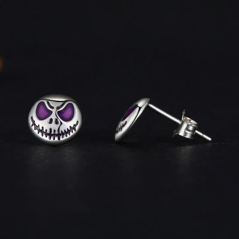 (image for) Pandora Style Luminous Personalized Studs Earrings - SCE1639 - View 4