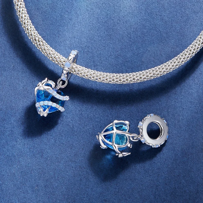 (image for) Pandora Style Magic Heart Dangle - SCC2535 - View 4