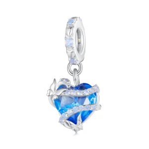 (image for) Pandora Style Magic Heart Dangle - SCC2535
