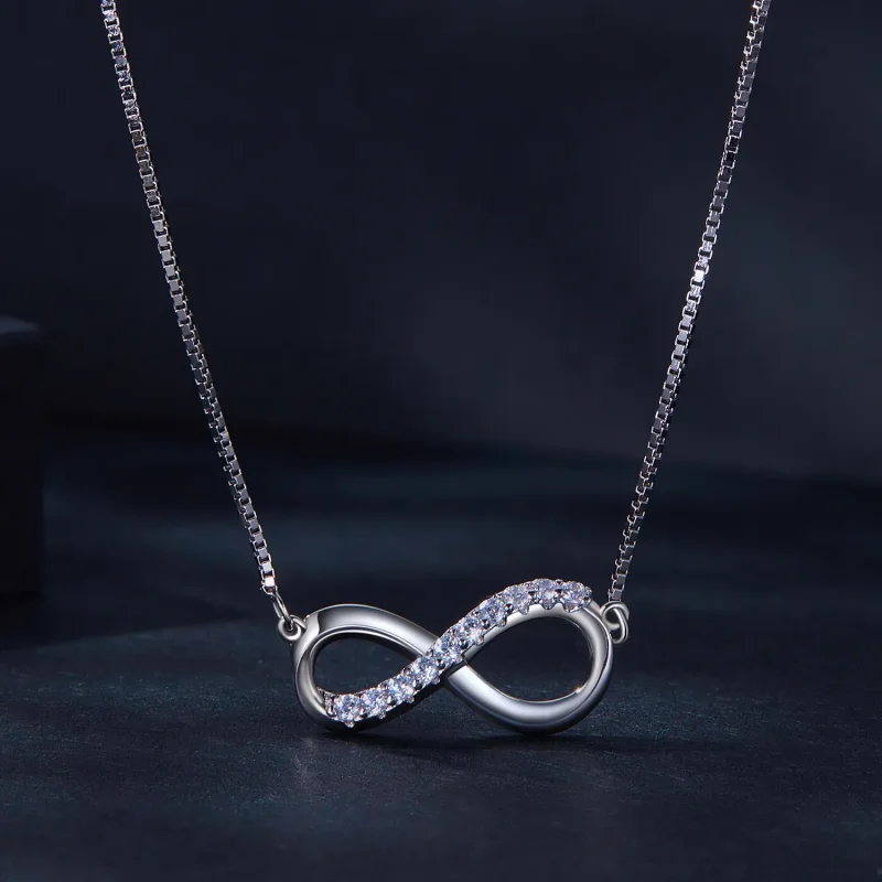 (image for) Pandora Style Möbius Strip Necklace (One Certificate) - MSN018 - View 2