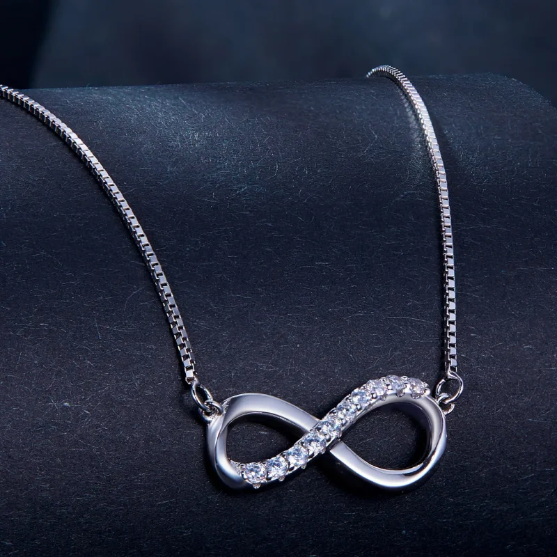(image for) Pandora Style Möbius Strip Necklace (One Certificate) - MSN018 - View 3