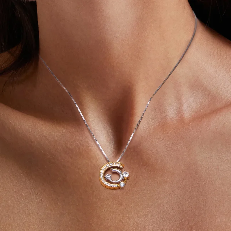 (image for) Pandora Style Meteor Necklace - BSN350 - View 6