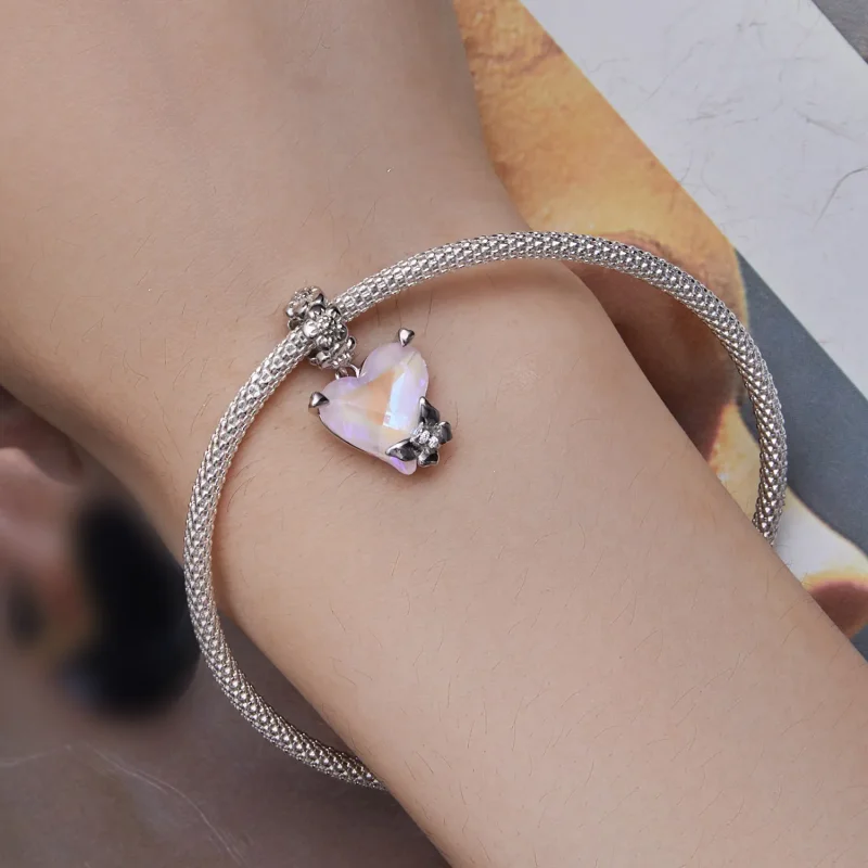 (image for) Pandora Style Mocha Butterfly Dangle - BSC809 - View 5