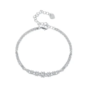 (image for) Pandora Style Moissanite Bracelet(One Certificate) - MSB008