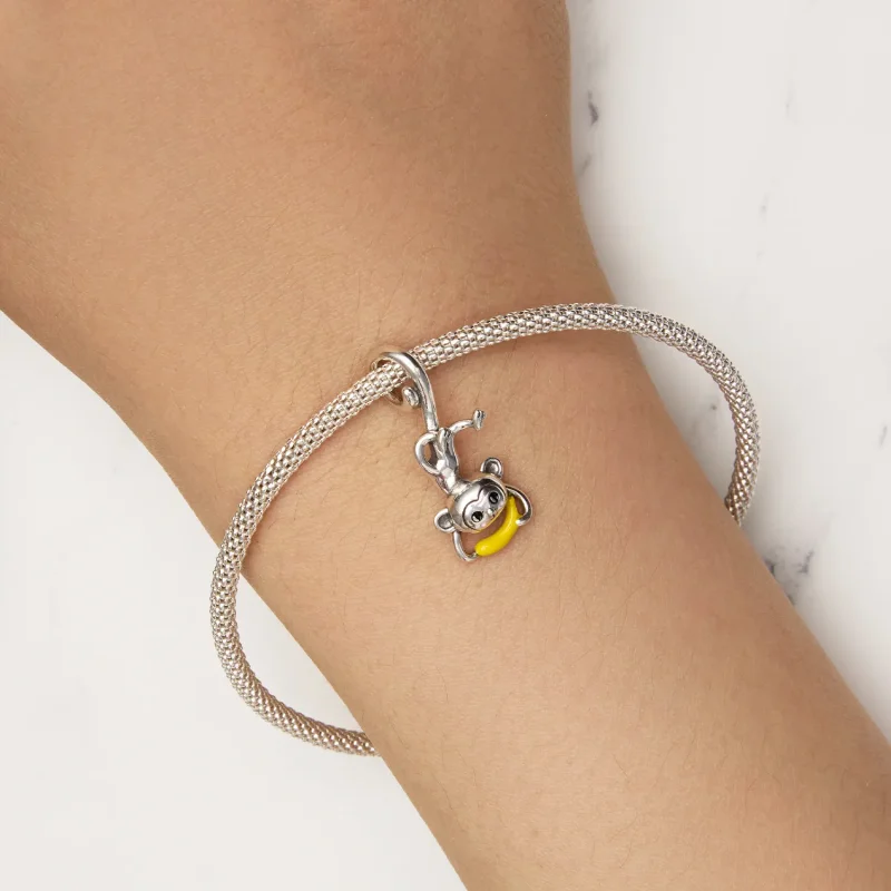 (image for) Pandora Style Monkey Dangle - SCC2547 - View 5