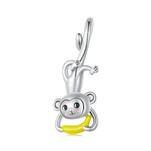 Pandora Style Monkey Dangle - SCC2547 (image for) Pandora Style Monkey Dangle - SCC2547