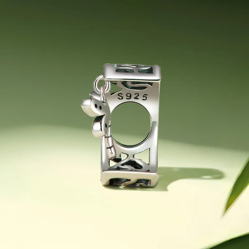 (image for) Pandora Style Moon Dragonfly Charm - SCC2605 - View 3