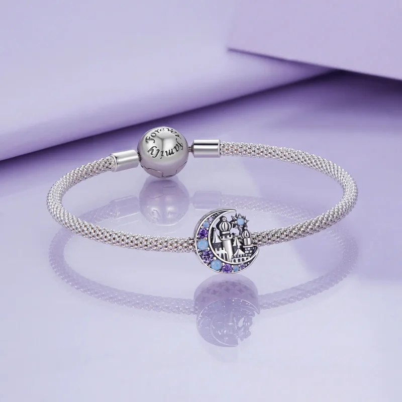 (image for) Pandora Style Moonlight Castle Charm - BSC892 - View 5