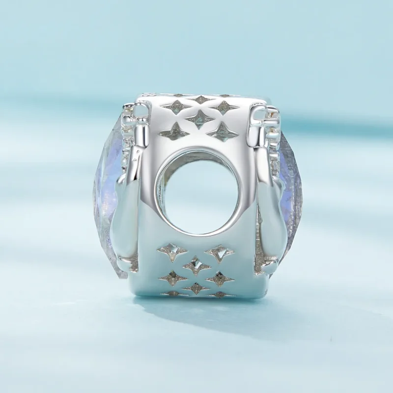 (image for) Pandora Style Moonlight Cat Charm - SCC2538 - View 3
