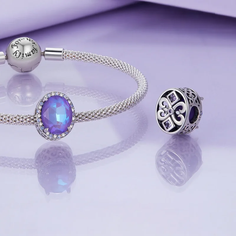 (image for) Pandora Style Moonlight Gem Charm - BSC891 - View 4