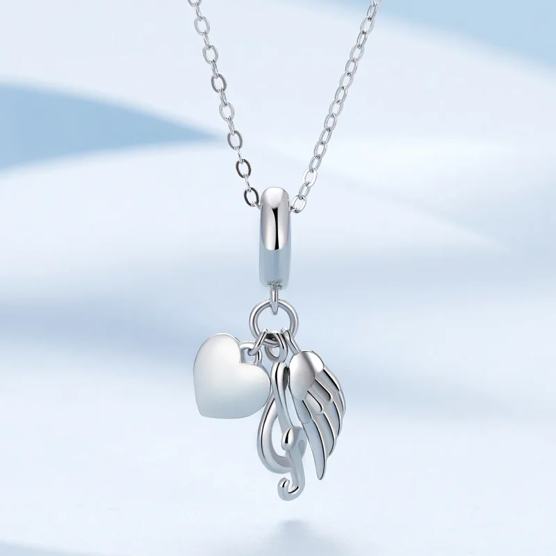 (image for) Pandora Style Note Dangle - BSC814 - View 2