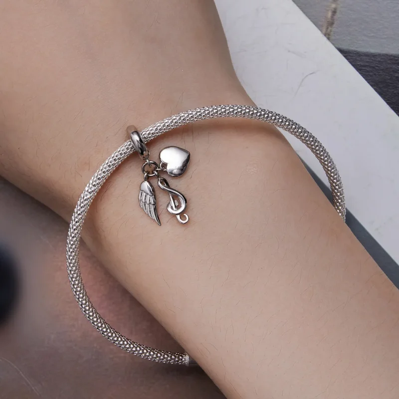 (image for) Pandora Style Note Dangle - BSC814 - View 5