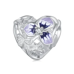 (image for) Pandora Style Pansy Charm - SCC2585