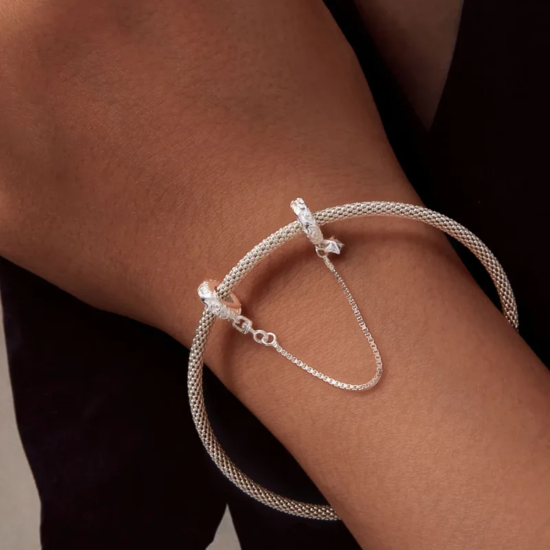 (image for) Pandora Style Pattern safe Chain - SCC2620 - View 6