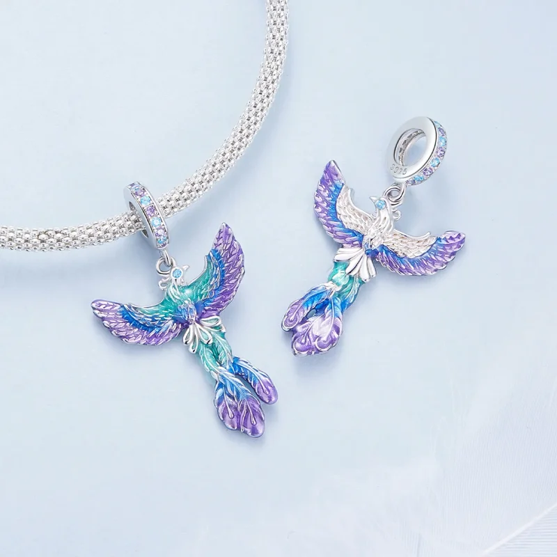 (image for) Pandora Style Phoenix Dangle - BSC880 - View 4
