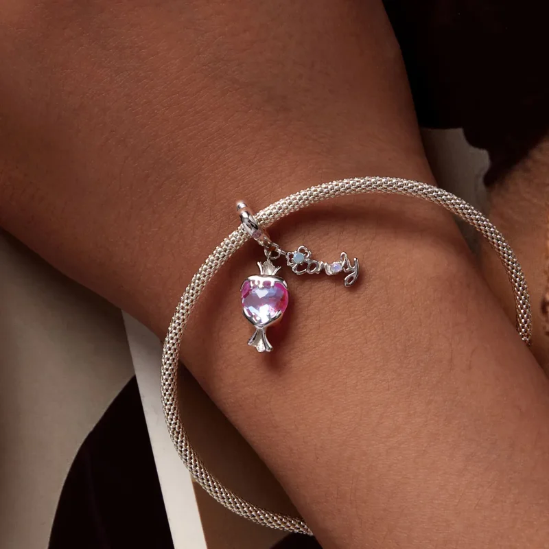 (image for) Pandora Style Pink Candy Dangle - SCC2640 - View 5
