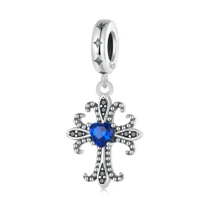 (image for) Pandora Style Retro Cross Dangle - SCC2643
