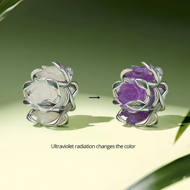 (image for) Pandora Style Rose Charm - SCC2602 - View 2