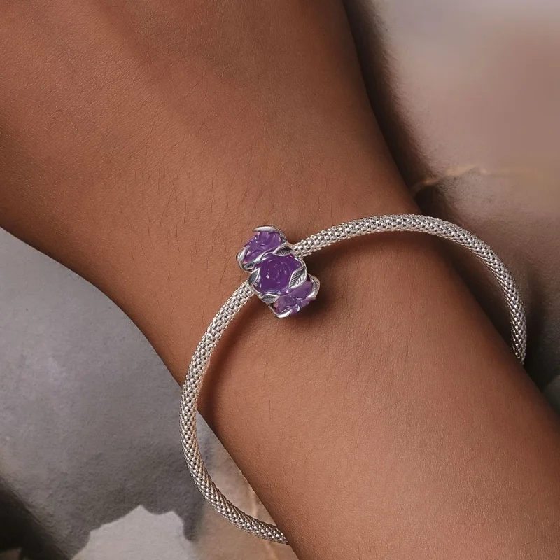 (image for) Pandora Style Rose Charm - SCC2602 - View 10