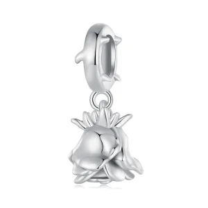 (image for) Pandora Style Rose Dangle - SCX142