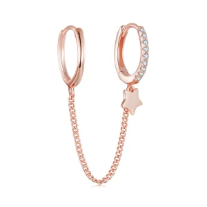 (image for) Pandora Style Rose Gold Astropath Safe Chain - SCE914-C