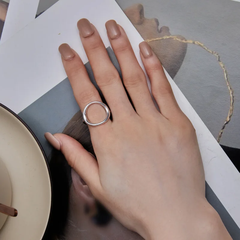 (image for) Pandora Style Simple Samsara Open Ring - SCR919 - View 6