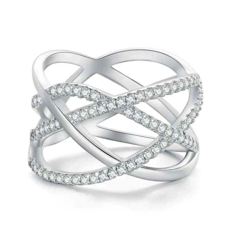 (image for) Pandora Style Simple Samsara Ring - BSR396 - View 8