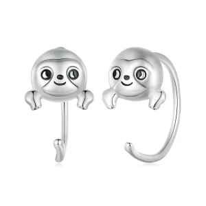 Pandora Style Sloth Studs Earrings - SCE1651 (image for) Pandora Style Sloth Studs Earrings - SCE1651