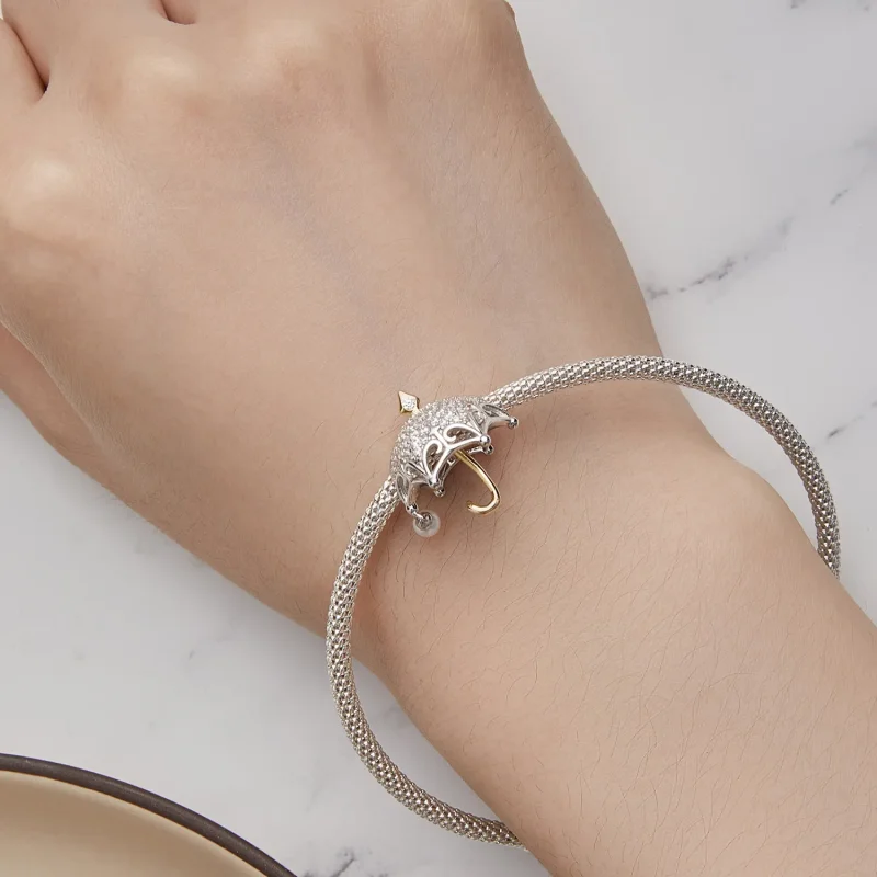 (image for) Pandora Style Small Umbrella Charm - BSC862 - View 6