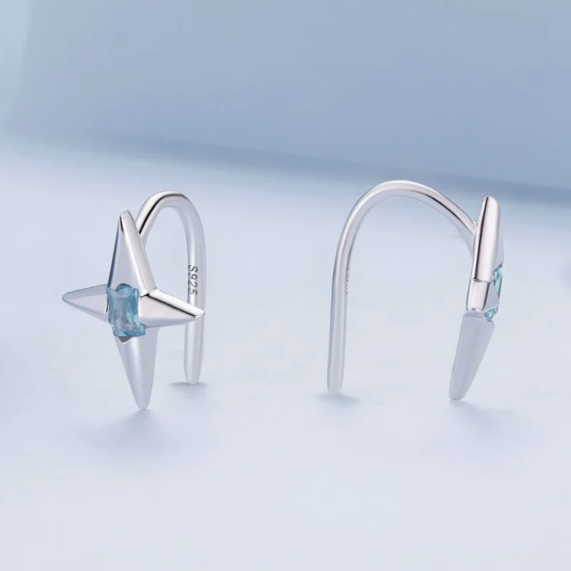 (image for) Pandora Style Starry Studs Earrings - BSE915 - View 3