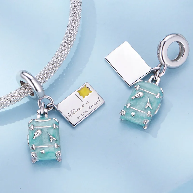 (image for) Pandora Style Suitcase Dangle - SCC2480 - View 4